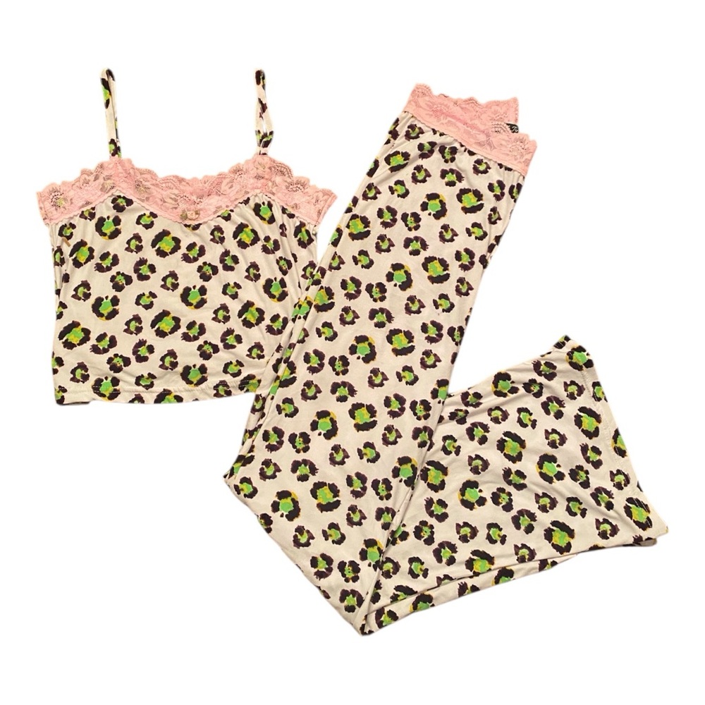 Leopard Print Pajama Set